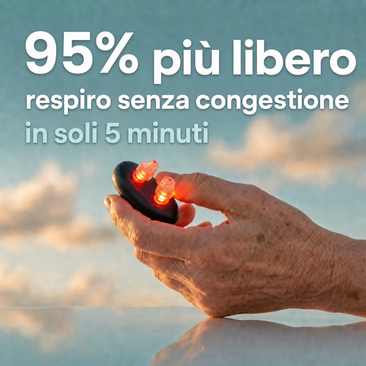Helios Breathe™ — Terapia Nasale a Luce Rossa
